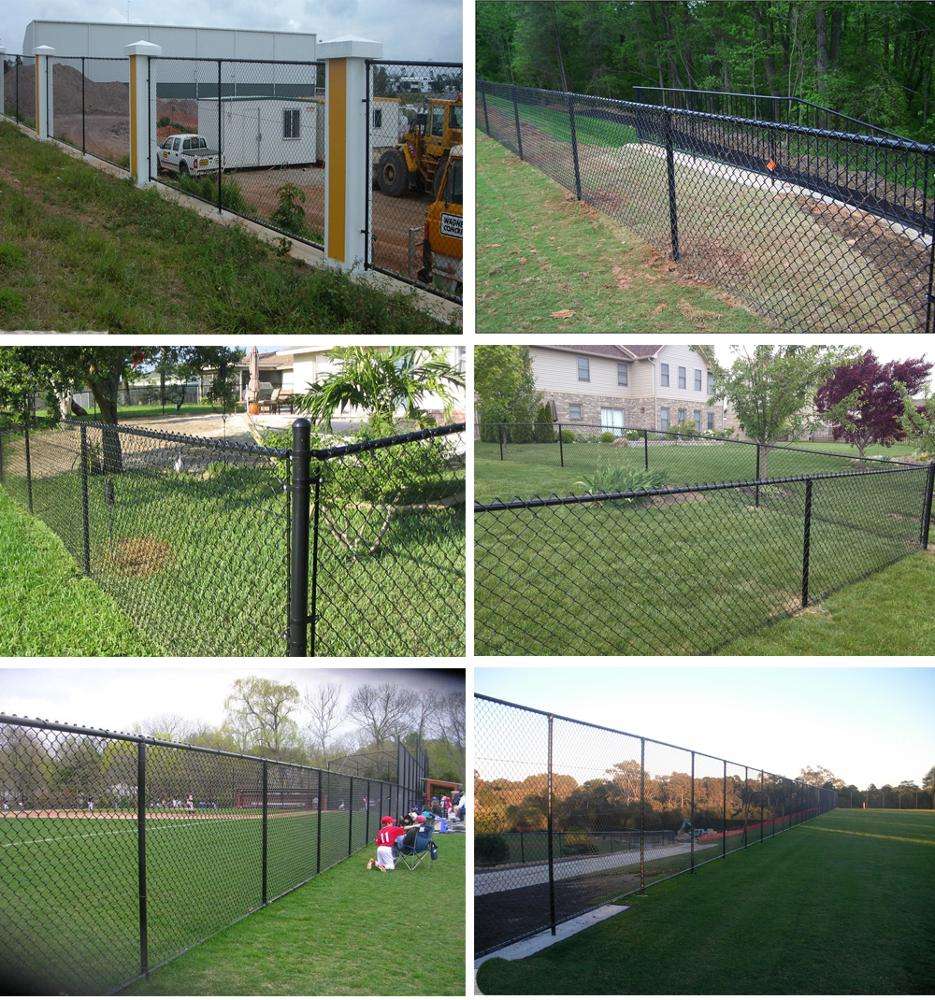 Black Chain Link Fence Black Chain Link Fence